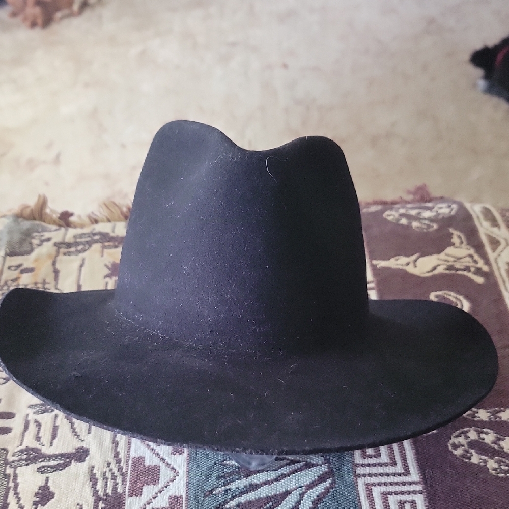 Classic Black Men's Fedora Hat